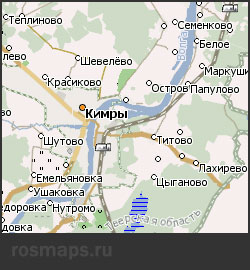 Навител карта Кимрского района